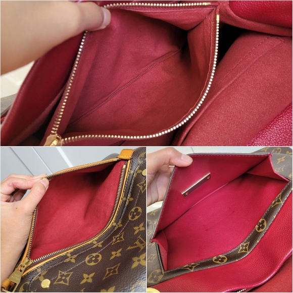 💕Beautiful DISCONTINUED Tote Bag LOUIS VUITTON Olympe MM Monogram MAGENTA - Picture 12 of 16